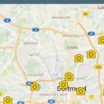 Karte Geschwindigkeitskontrollen in Dortmund