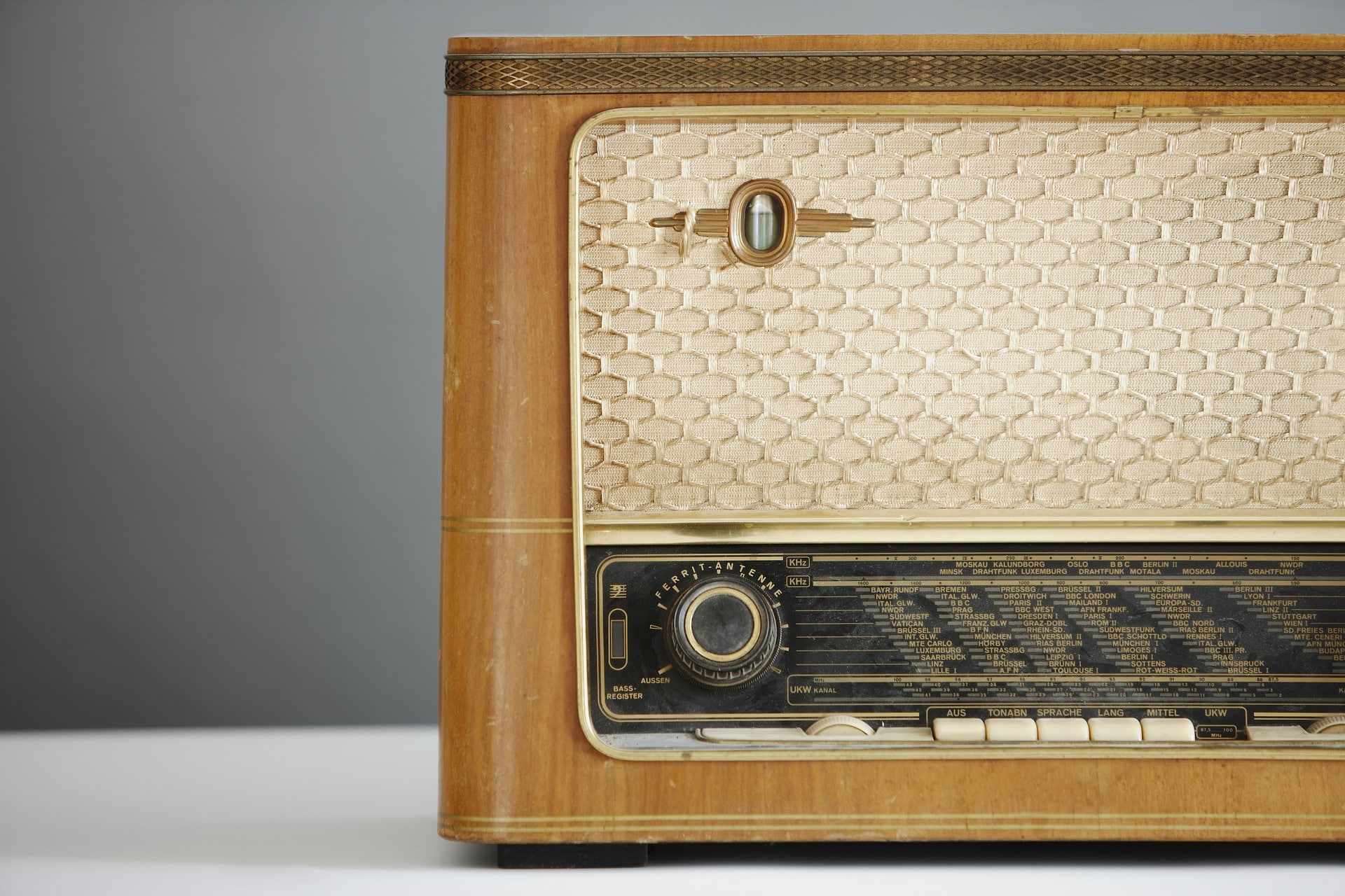 Ein altes Radio: Amazon Amp weckt nostalgische Gefühle