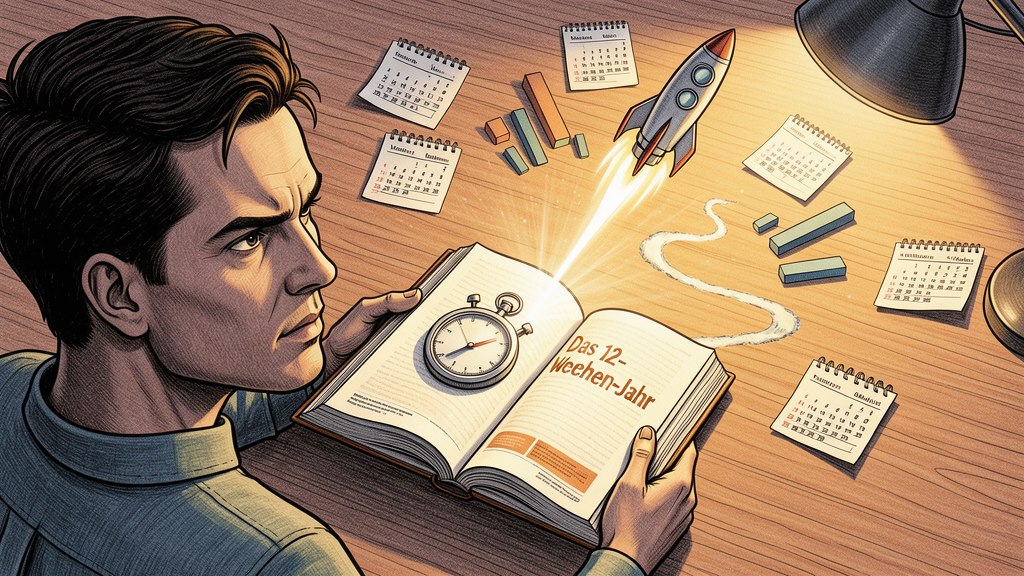 "Das 12-Wochen-Jahr" - Wie klare Ziele und optimale Zeitnutzung zu Erfolg führen buch-12-wochen