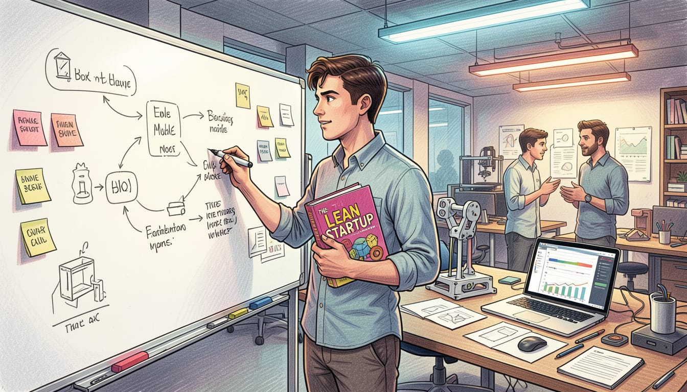The Lean Startup: Skalierung von Unternehmen durch Kundenfeedback und schnelle Iteration buch-lean-startup