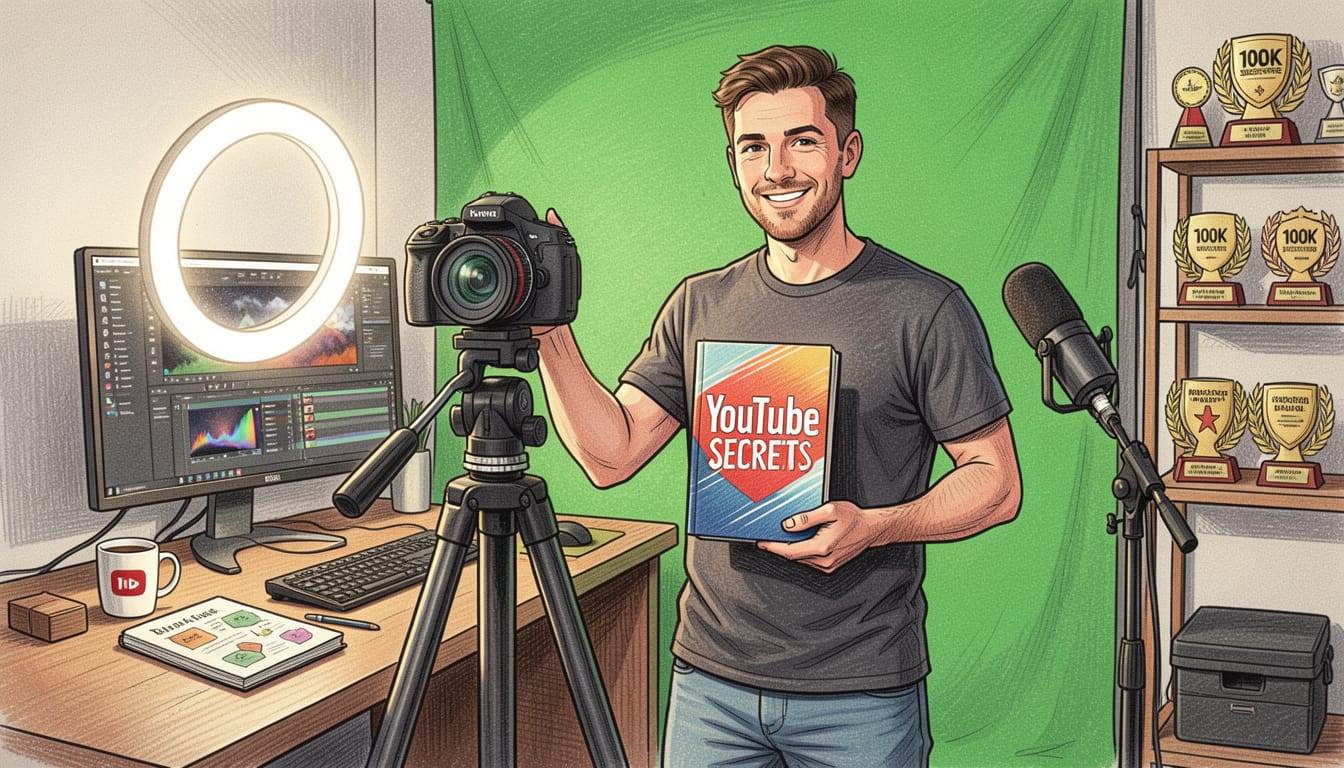 Die besten Tipps für den Aufbau eines erfolgreichen YouTube-Kanals: "YouTube Secrets" buch-youtube-secrets
