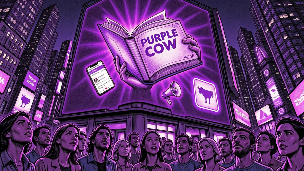 Marketing, neu gedacht: “Purple Cow” von Seth Godin buch-purple-cow