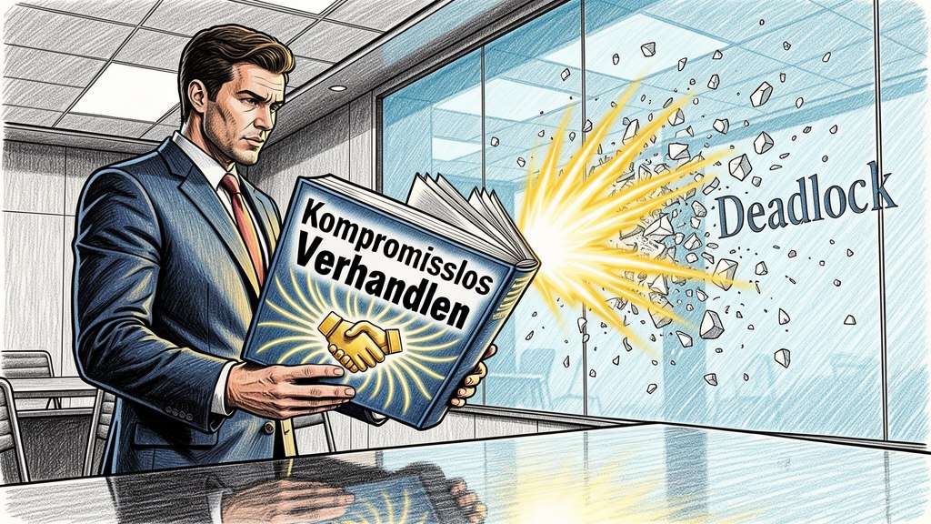 „Kompromisslos verhandeln“ - Bewährte Verhandlungstaktiken des ehemaligen FBI-Verhandlungsführers Chris Voss buch-verhandeln