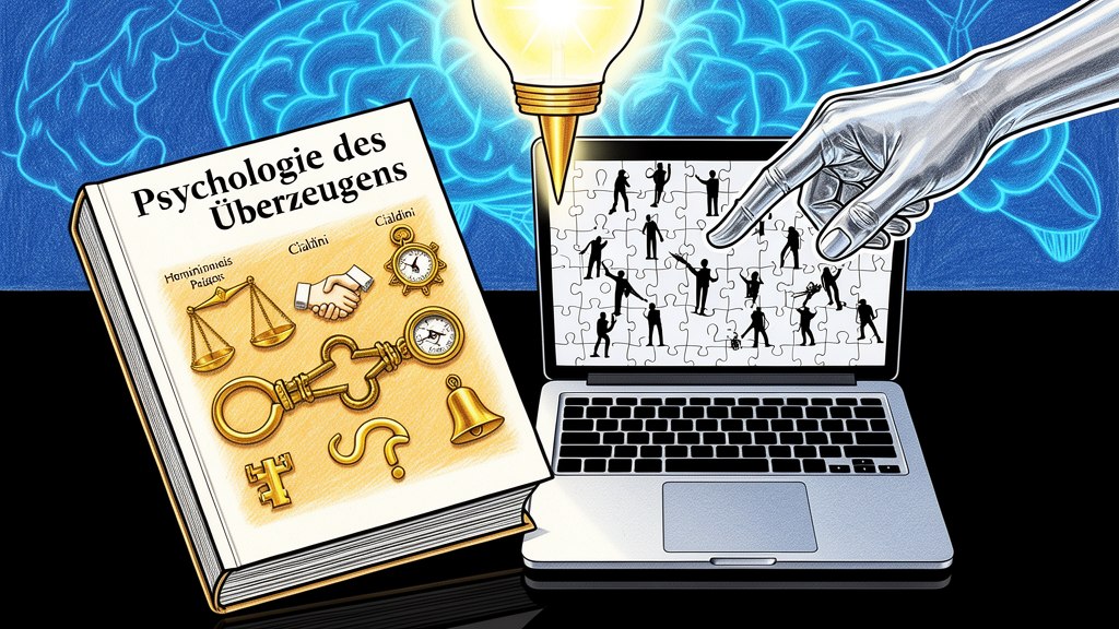 Cialdinis Psychologie des Überzeugens buch-influence