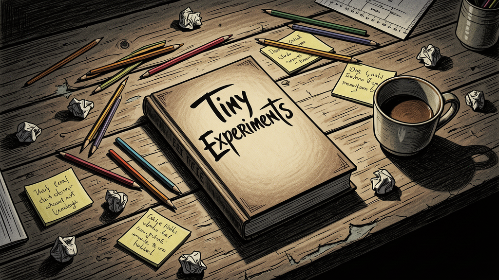 „Tiny Experiments“: Spielend zu Klarheit – ohne Selbstoptimierungsstress Beitragsbild-21